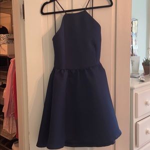 Lulus dark blue dress
